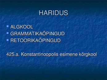 Bütsants I - VI saj #55