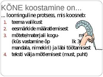 Kõne ja kõnepidamine #11