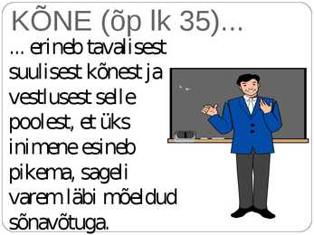 Kõne ja kõnepidamine #3