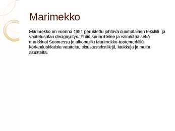 Marimekko #2