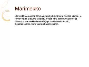 Marimekko #3