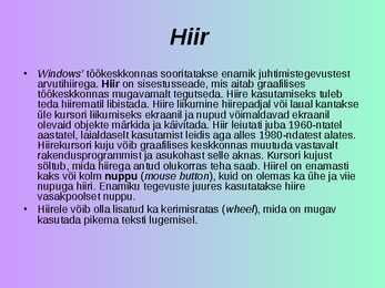 Arvuti ehitus #10