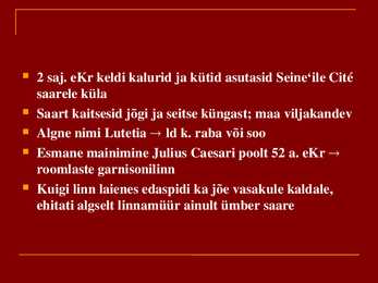 Keskaegne Pariis #3