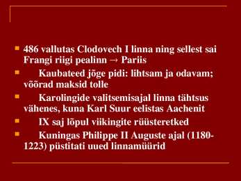 Keskaegne Pariis #4