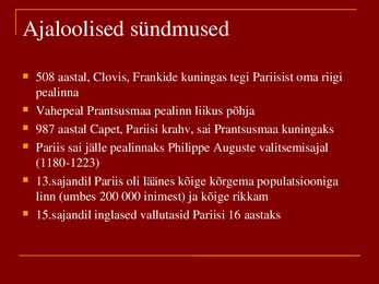 Keskaegne Pariis #5