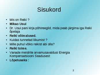 Reiki #2