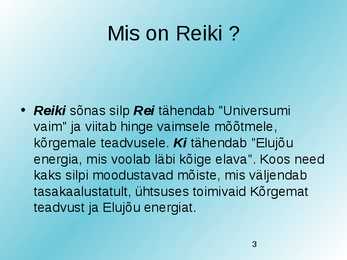 Reiki #3