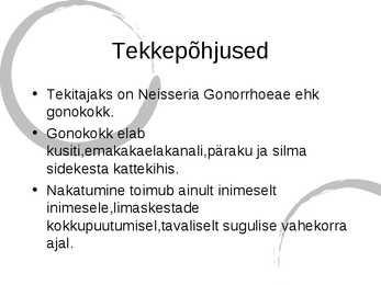 Gonorröa #3