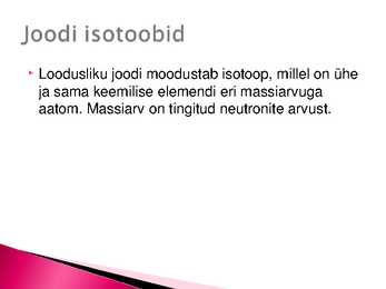 Esitlus-Jood #3
