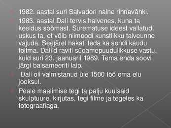 Salvador Dali #8