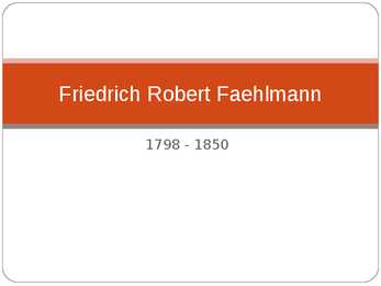 Friedrich Robert Faehlmann