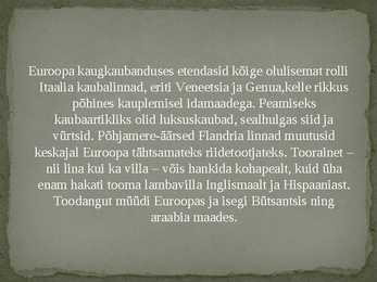 Keskaegne linn #16