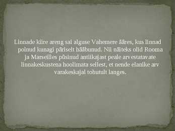 Keskaegne linn #7