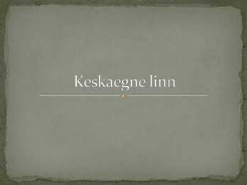 Keskaegne linn