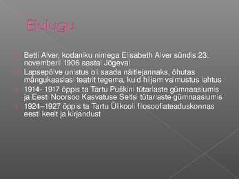 Betti Alver #3
