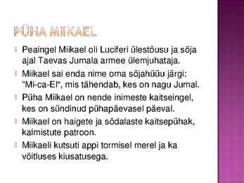 Püha Miikael #4