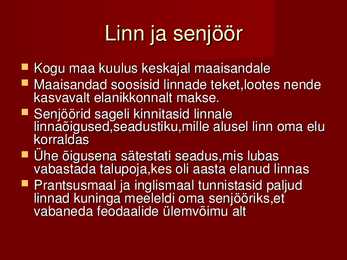 Keskaegne linn #4