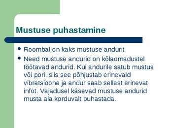 Tolmuimeja Roomba #13