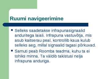 Tolmuimeja Roomba #5
