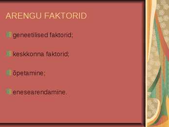 INIMESE ARENGUETAPID #11