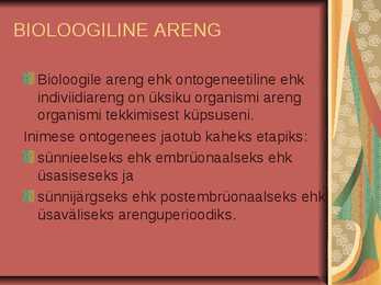 INIMESE ARENGUETAPID #3