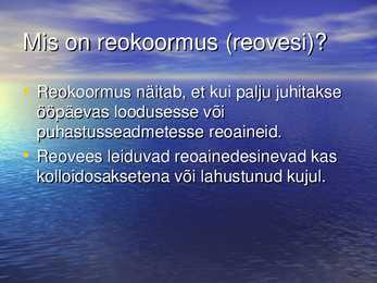Ökoloogia ettekanne #13