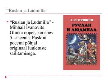 Ruslan ja Ludmilla #2