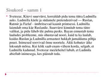 Ruslan ja Ludmilla #11