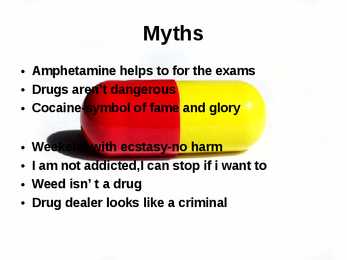 Drugs - your enemy #8