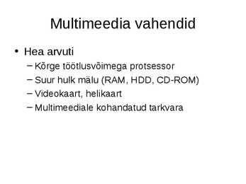 Multimeedia #10