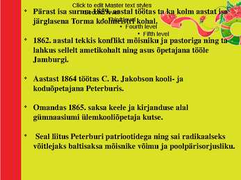 Carl Robert Jakobson -esitlus #3