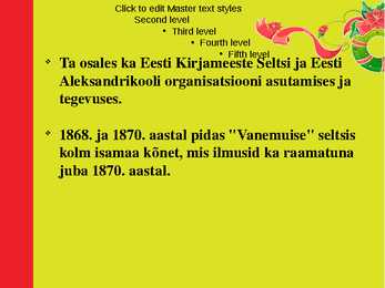 Carl Robert Jakobson -esitlus #5