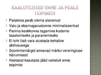 Sporditeipimine #5