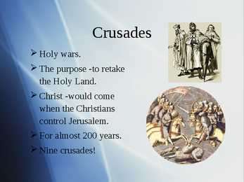 Crusades and Richard Lionheart #2