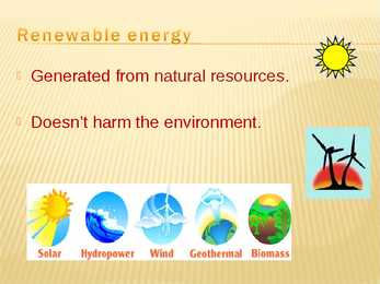 Renewable energy #4