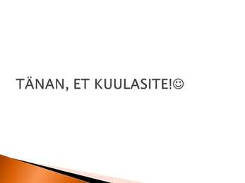 Uni ja Uimastid #14