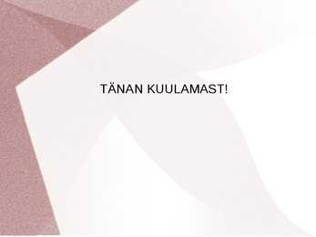 Inimene kui tervik organism #15