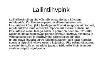 Lihvpingid #17