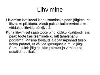 Lihvpingid #5