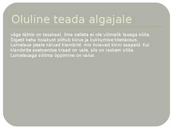 Lumelaud #5