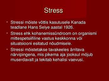 Stress #2