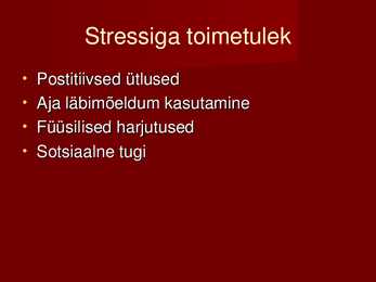 Stress #12