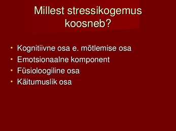 Stress #4
