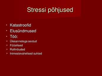 Stress #7