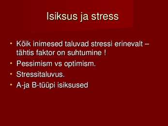 Stress #9