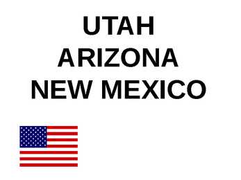 Utah - Arizona - New Mexico