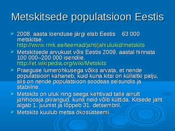 Ökoloogia ja keskkonnakaitse - Metskits ja metsmaasikas #11