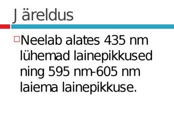 Kiirgus-ja neeldumisspektrid #15