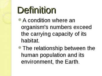 Global overpopulation #2