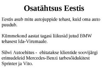 Autotööstus #18